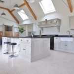 Barn conversion handmake in-frame shaker kitchen