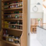 8 - A close up of our solid oak spice racks