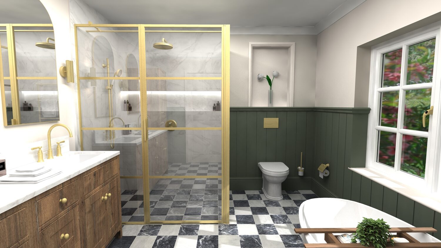 Shane Fraser, Stone & Chrome - Bathroom Designer of the Year - Project cost £15,000.00 - £30,000.00 - Design Image (2)