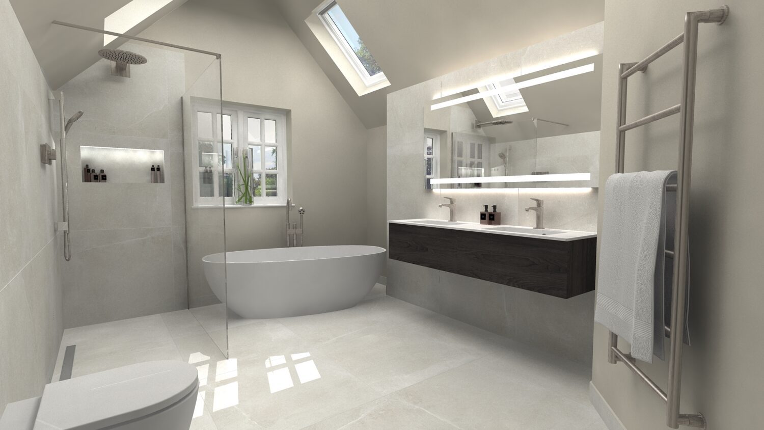 Shane Fraser, Stone & Chrome - Bathroom Designer of the Year - Project cost over £30,000.00 - Designs, elevations and plan (7)